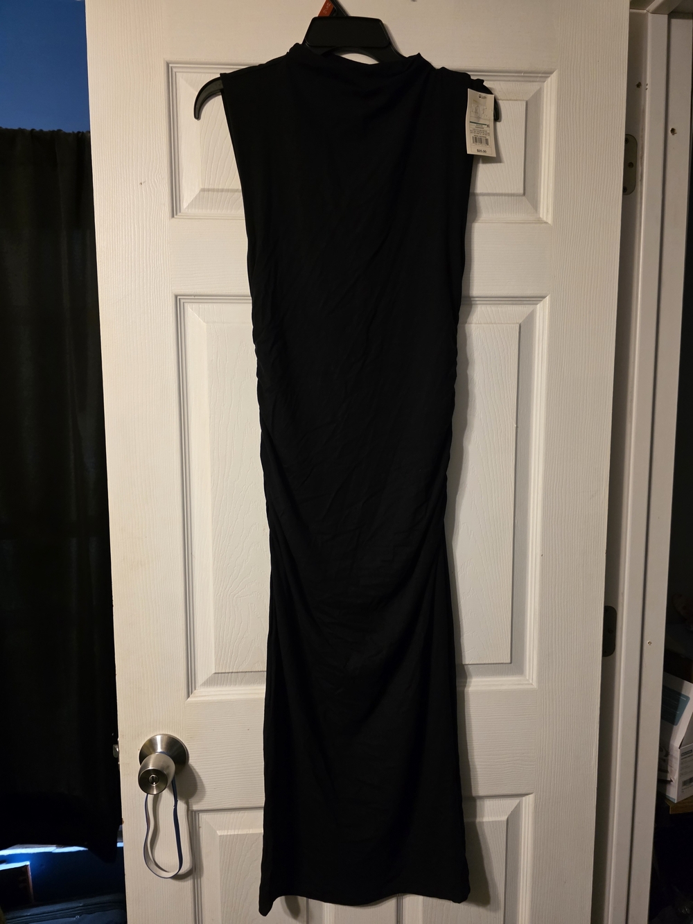a new day Black Sleeveless Maxi Skirt